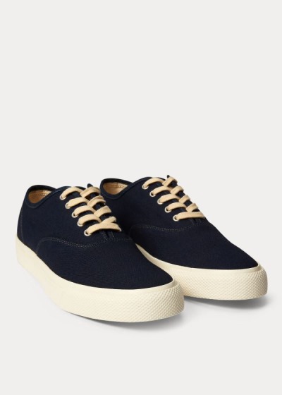 Women's Ralph Lauren New Norfolk Indigo Sneakers | 426718CGX